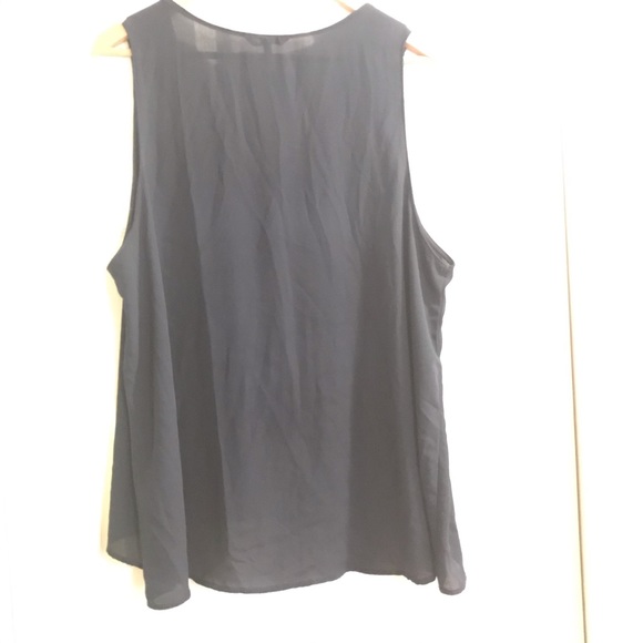 Dark blue tank top George 2x - Picture 4 of 4